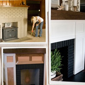 $82 Fireplace Makeover
