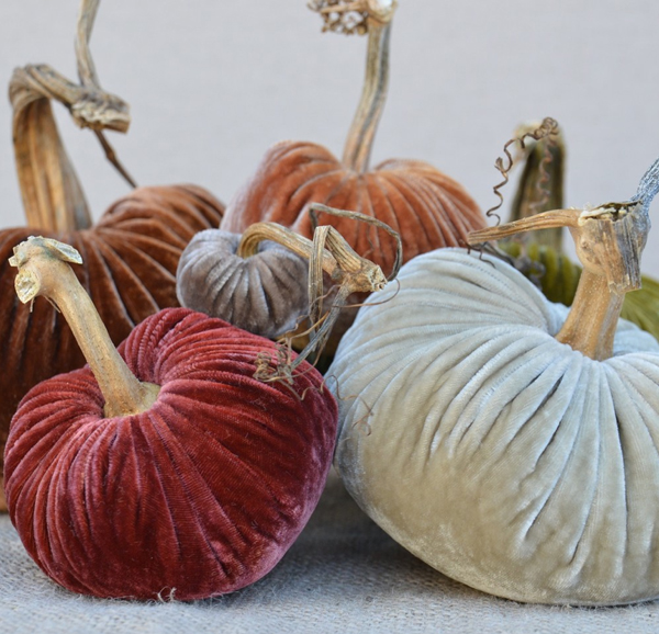 pink plush pumpkins