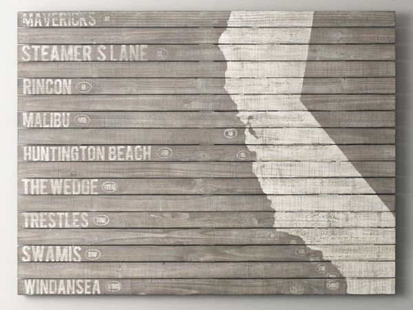 Distressed_Wood_Sign_Beach_California_State