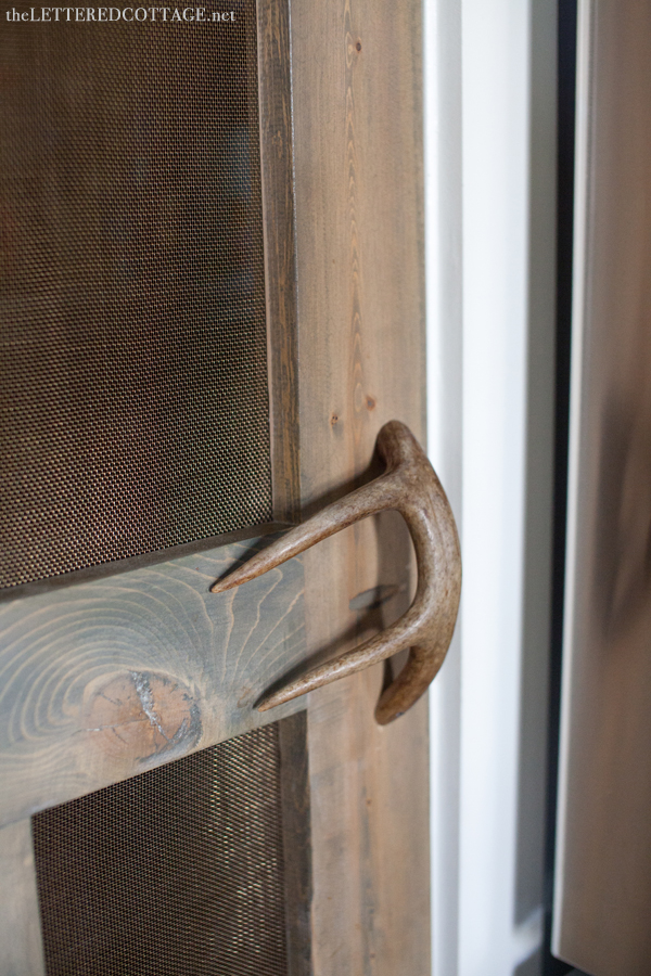 Antler Door Handle | The Lettered Cottage