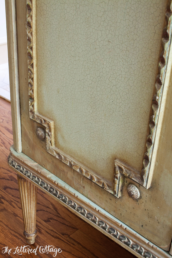 Currey and Company | Green French Armoire | Cindy Barganier | The Lettered Cottage