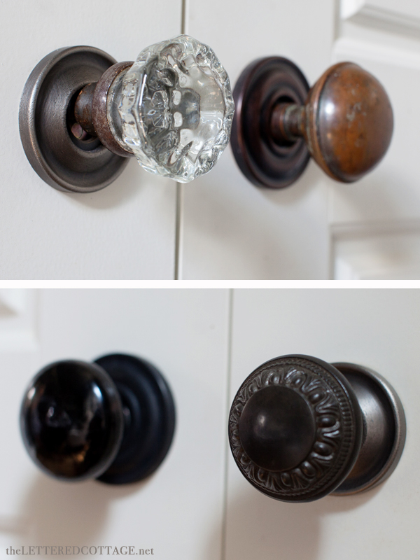 Vintage Doorknobs | The Lettered Cottage