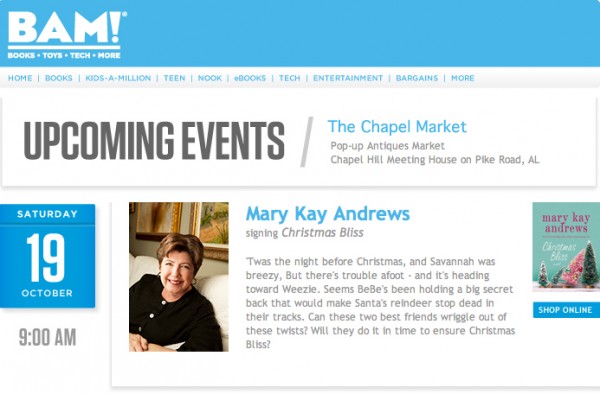Mary Kay Andrews | The Chapel Market