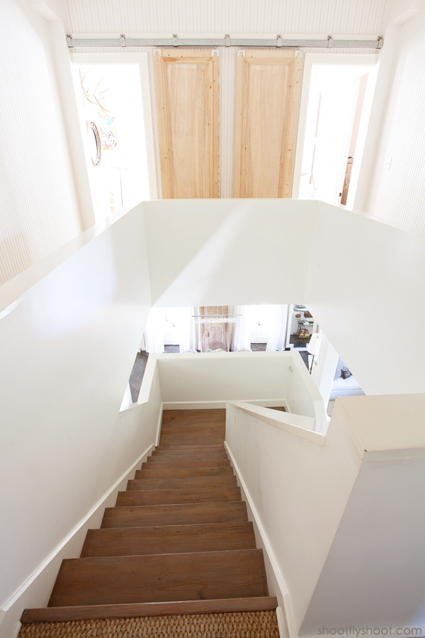 Atchison Home | Staircase | Sliding Barn Doors