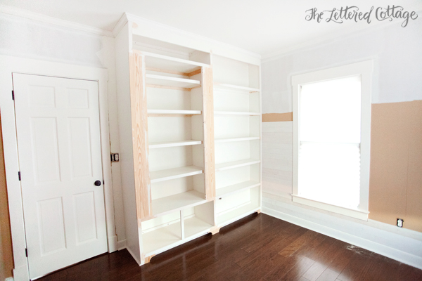 Custom Built In Storage and Bookcase | Kids Room | Home Office