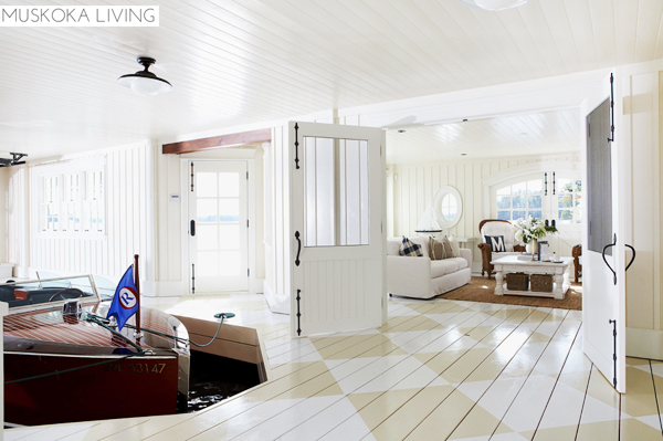 Muskoka Living | Boat House - The Lettered Cottage