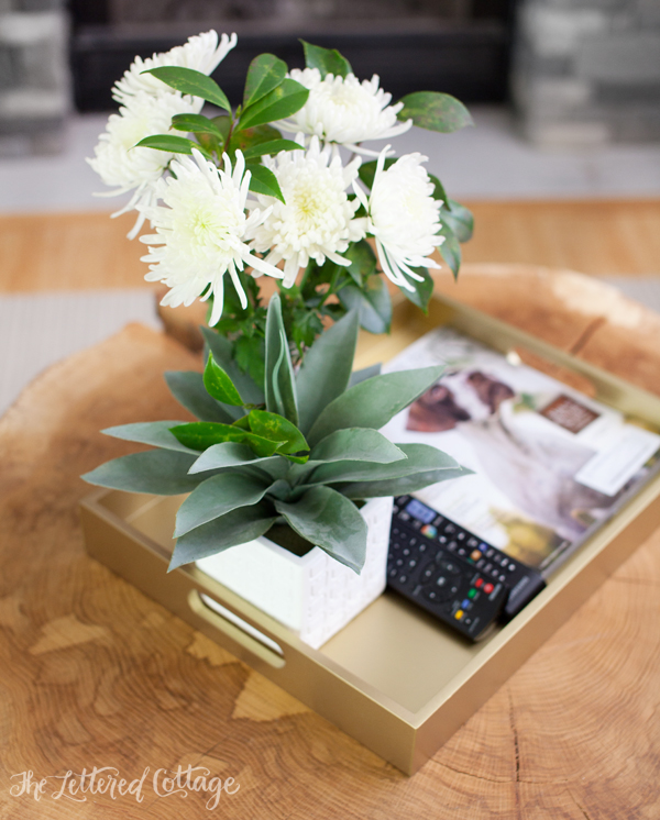 Coffee Table Decor | The Lettered Cottage
