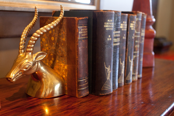 Antelope Bookend | Old Books