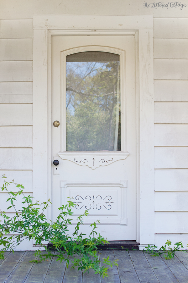 Old White Door | Front Porch