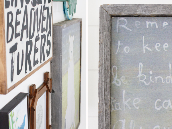 Wall Grouping | Art Collection | Kids Room | Sugarboo | House of Belonging | The Lettered Cottage