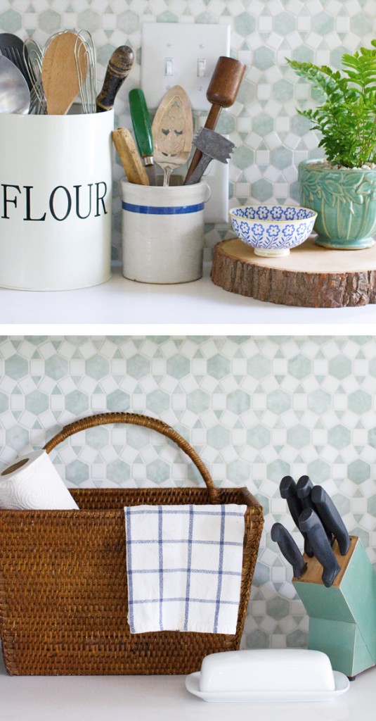 Countertop Decorating Ideas | Farmhouse | The Lettered Cottage