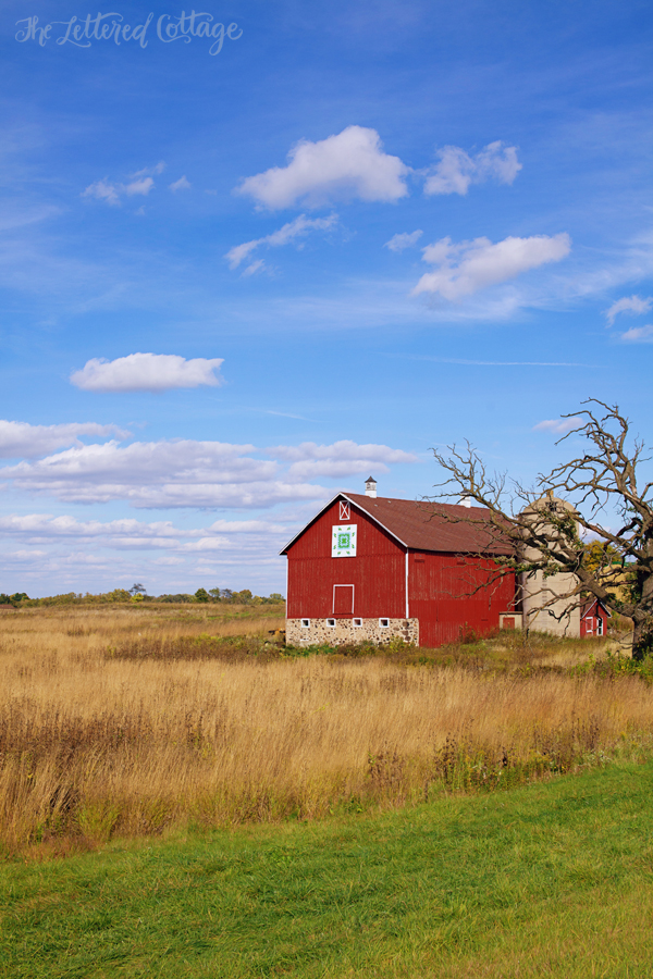Old Red Barn Wisconsin The Lettered Cottage