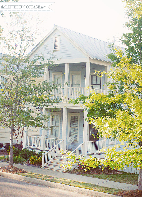 Two-Story Blue | The Lettered Cottage