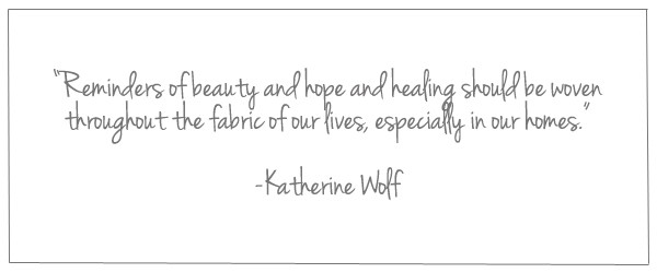 Katherine Wolf Hope and Healing Quote