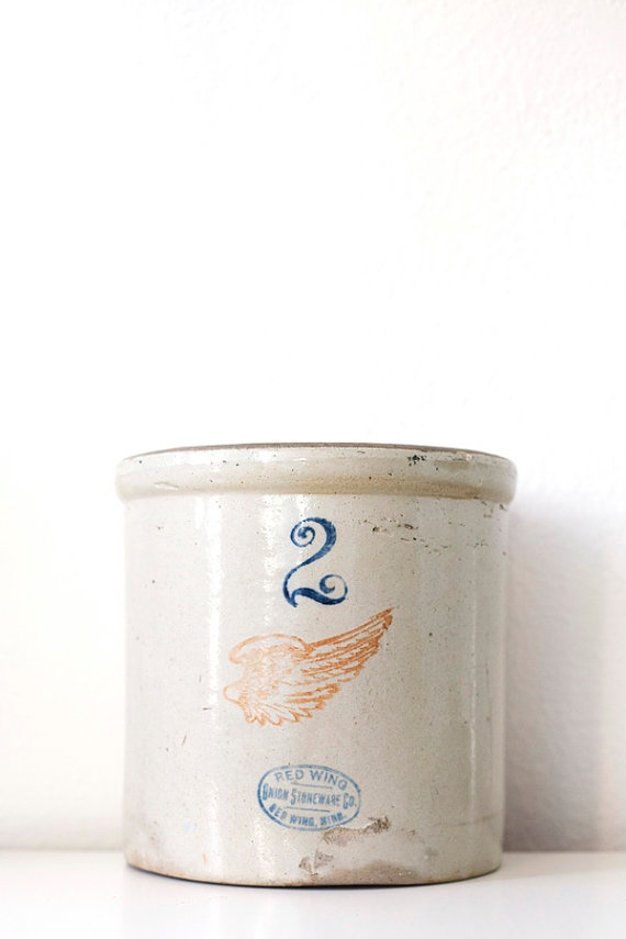 Red Wing Stoneware Crock