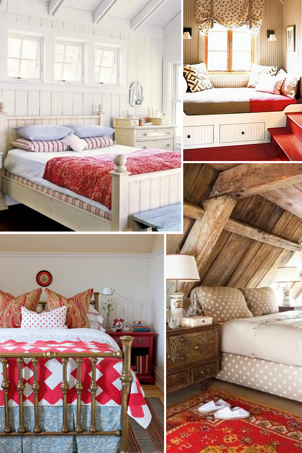 Red Cottage Bedrooms