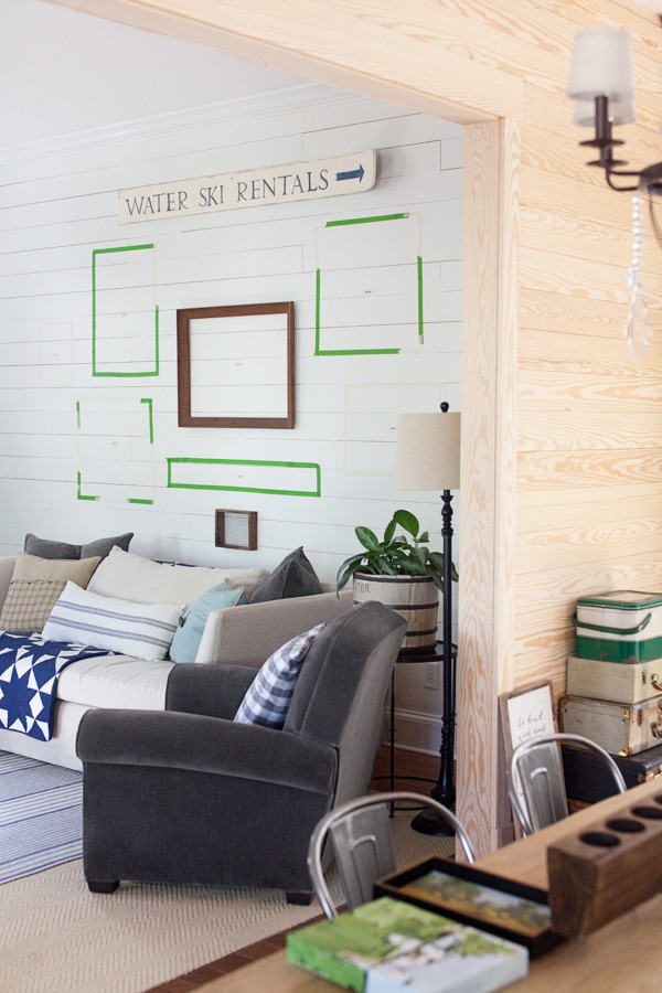 Partition Wall | Gallery Wall | The Lettered Cottage