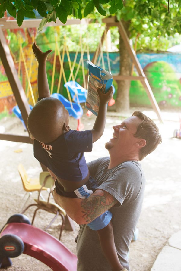 Daddy and Baby | Haiti Adoption