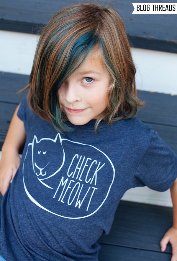 Check Meowt | T-shirt | Kids | Blog Threads | The Lettered Cottage