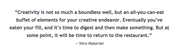 Creativity Quote | Vera Nazarian