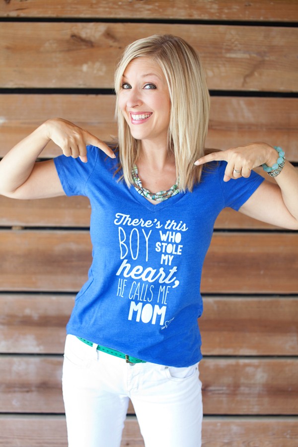 Theres This Boy | T-shirt | Mom | The Lettered Cottage | Blog Threads | Adoption