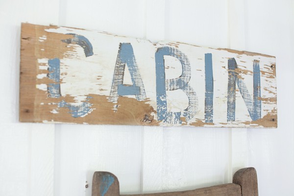 Cabin Sign | Shelter and Roost | NEST cabin in the woods | Franklin Tennessee