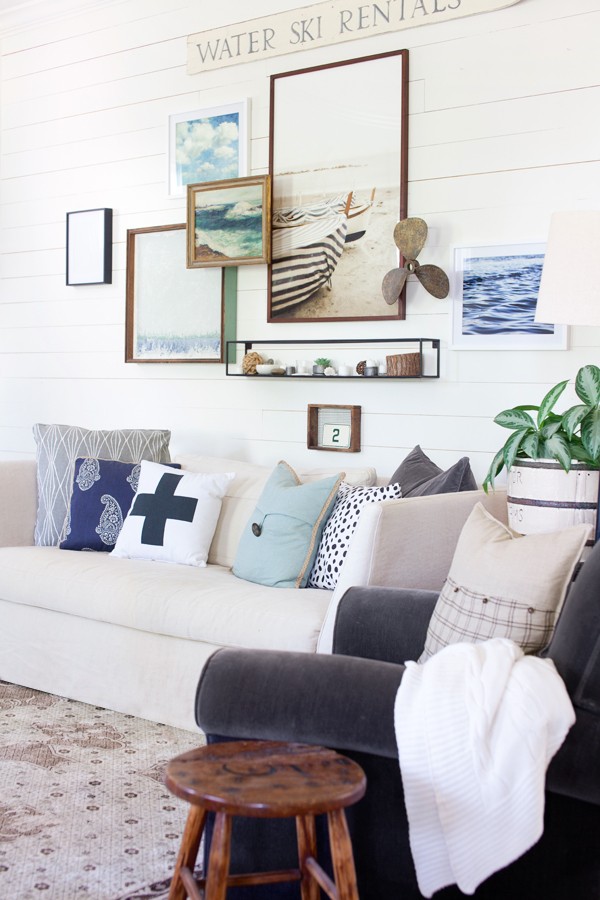 Living Room Update: Throw Pillows | The Lettered Cottage