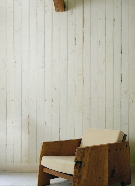 Scrapwood Wallpaper Wallcovering by Piet Hein Eek