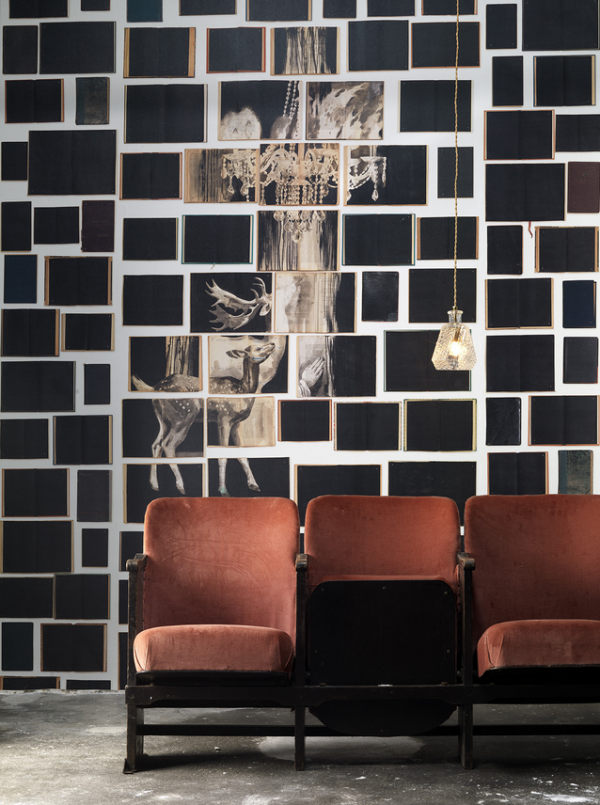 BIBLIOTECA WALLPAPER BY EKATERINA PANIKANOVA  | Wallpaper | Books