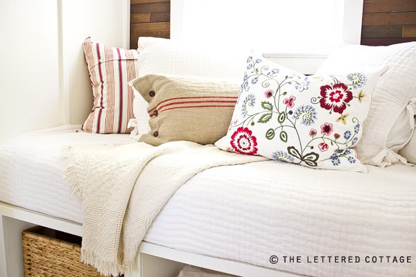 Reading Room | The Lettered Cottage | Guest Bed