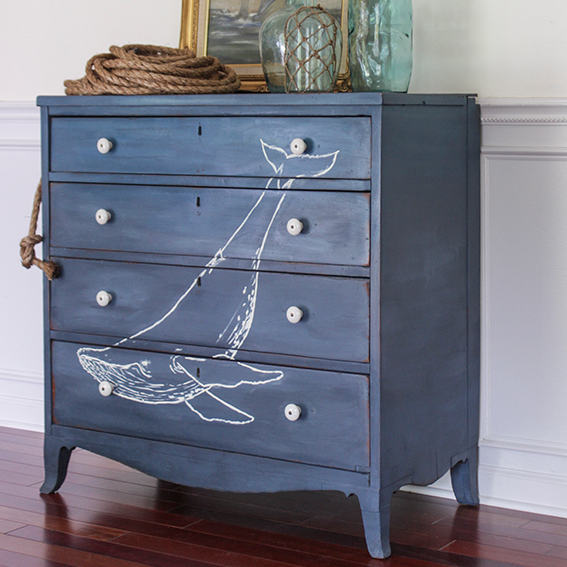 Shades of Blue Interiors | Whale Dresser