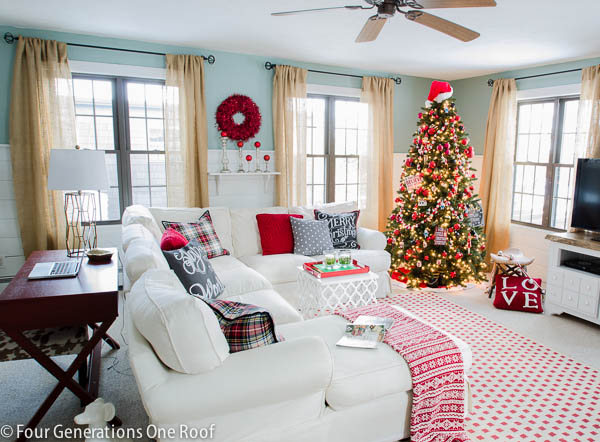 Christmas Decorating Ideas Red