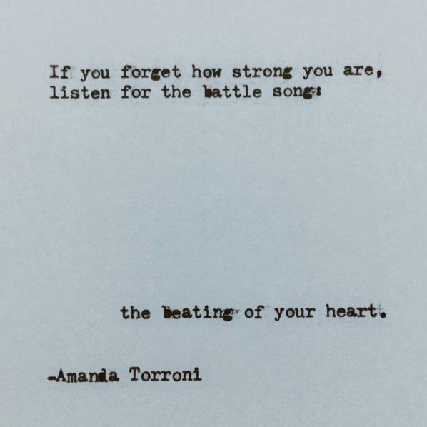 Amanda Torroni | Quote