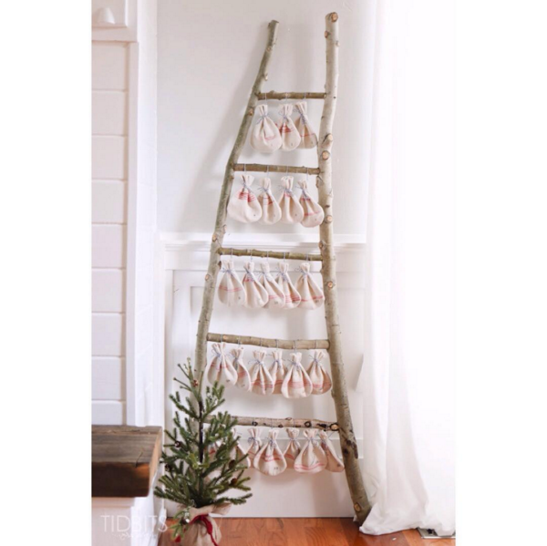 CamiTidBits on Instagram | Christmas Countdown Ladder