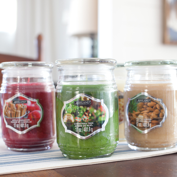 Christmas Candles from Michaels The Lettered Cottage