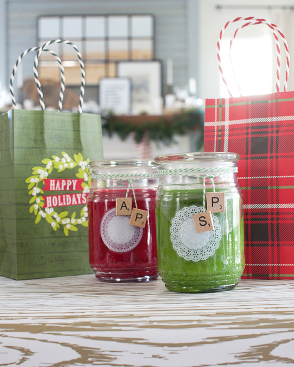 Michaels Candles and Giftbags The Lettered Cottage