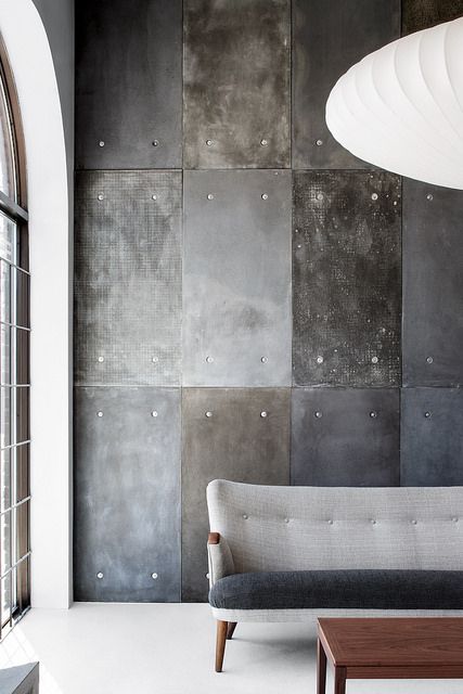 Concrete Wall Panel | Atelier B | Fireplace