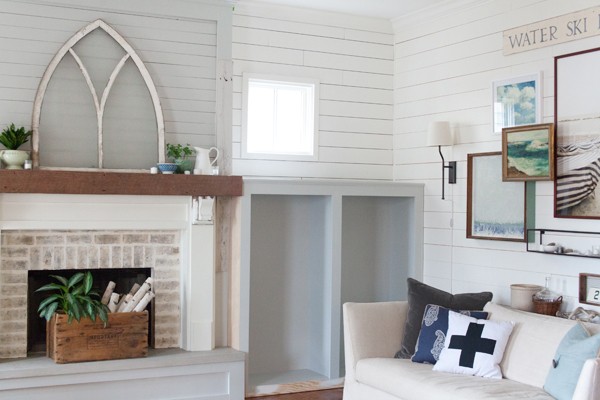 Farmhouse Living Room | The Lettered Cottage