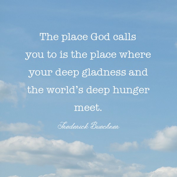 Thought-Full Thursday | Frederick Buechner Quote
