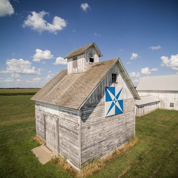 BBashamAerialPhotography on Instagram | Barn Quilt | Illinois