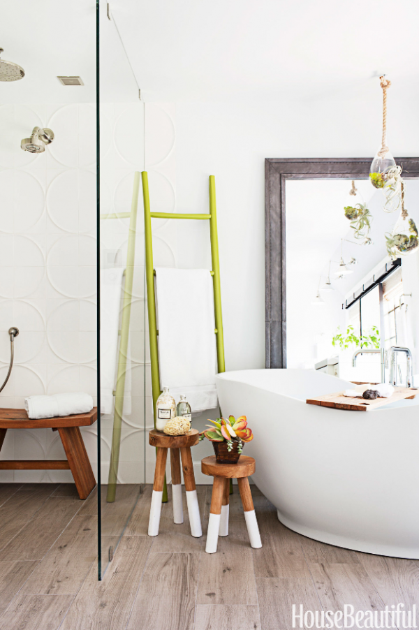 Kim Lewis Designs | Tiffany Amber Thiessen Bathroom