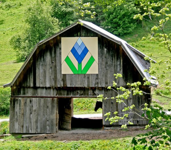 Texas Blue Bonnet Barn Quilt | Flower