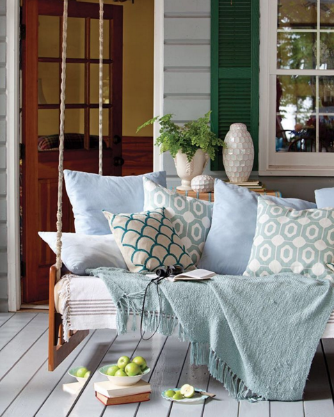 Southern Lady Magazine | Porch Swing | Front Porch