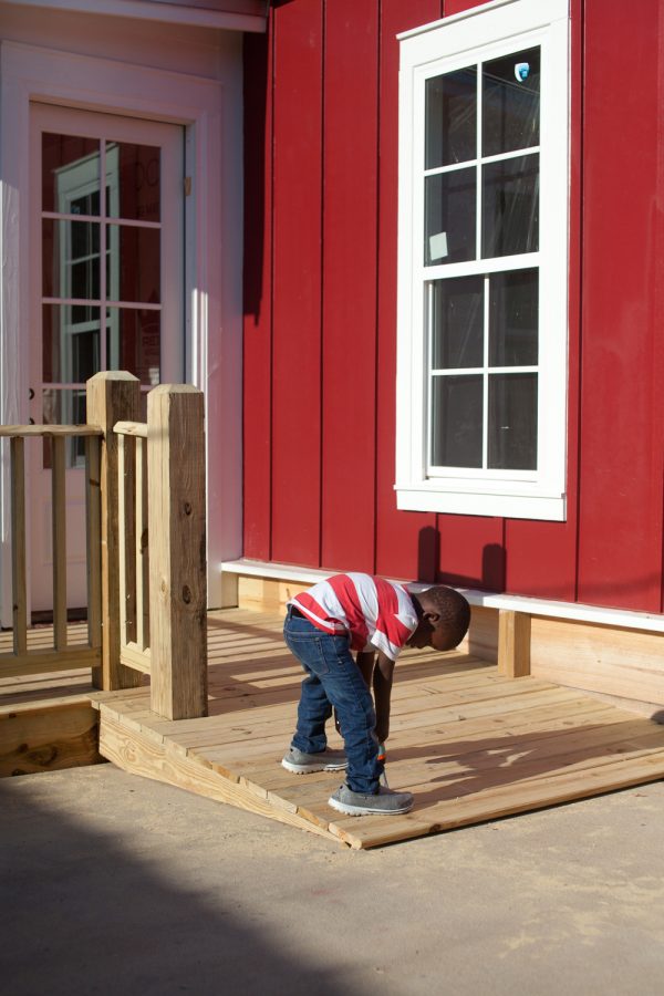 Barn House Addition | Deck Ramp