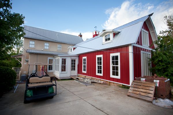 Barn House Addition | In Progress | TheLetteredCottage.net