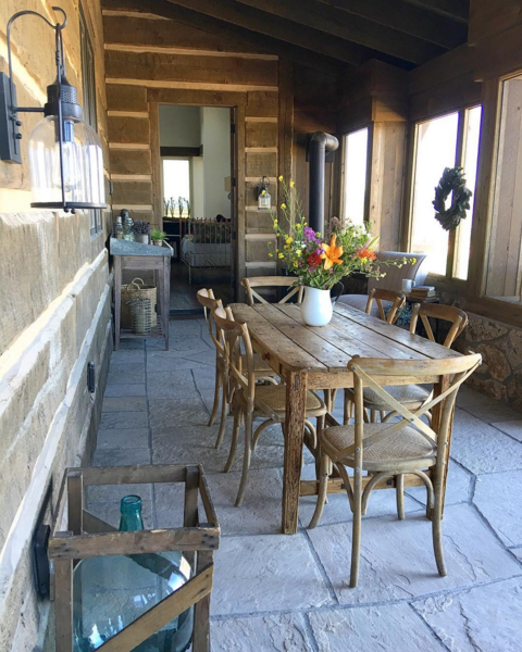 Birdie Farm on Instagram | Dining Porch