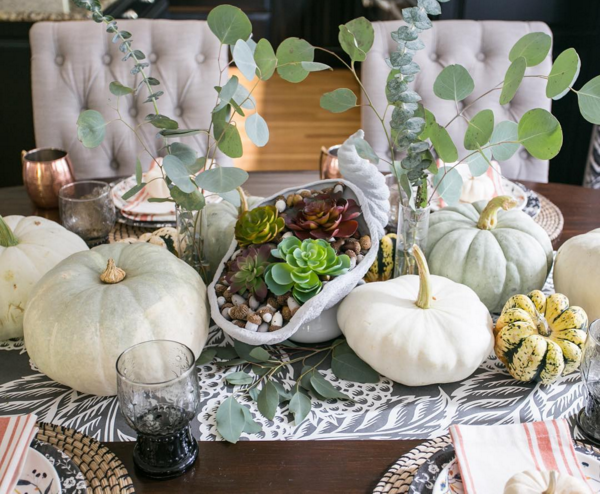 Amy Spearing Interiors on Instagram | Fall Tablescape