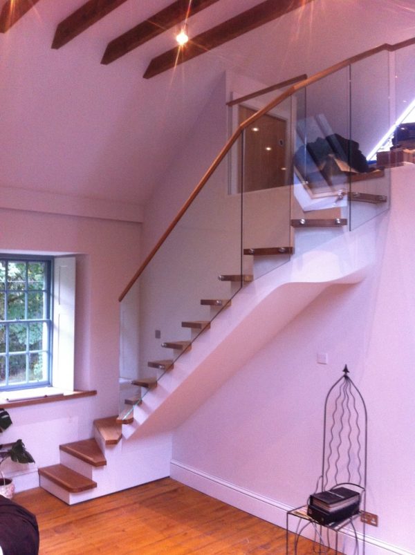 space-saving-stairs-staircase-eclectic-with-glass-balustrade-narrow-staircase