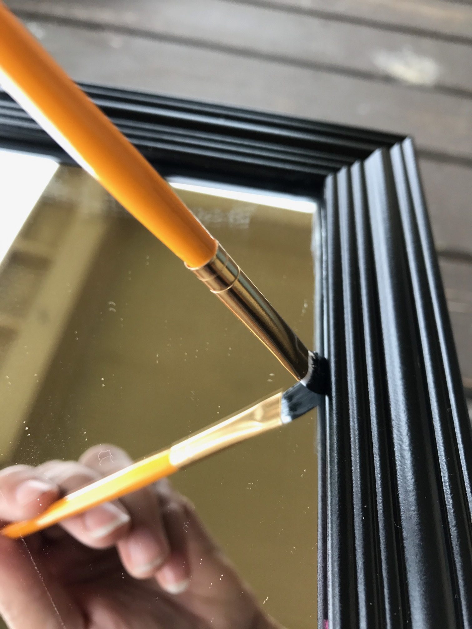DIY Window Pane Mirror Tutorial The Lettered Cottage