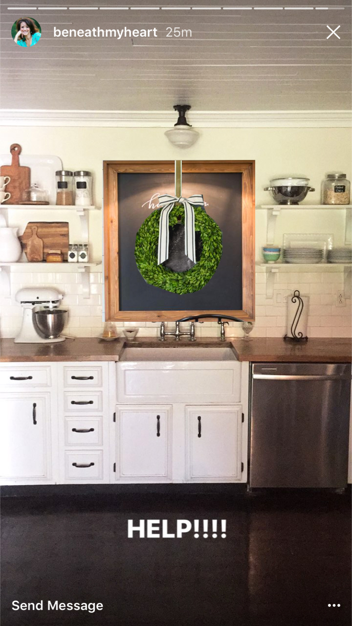 Decorating The Wall Above A Kitchen Sink With No Window | The Lettered